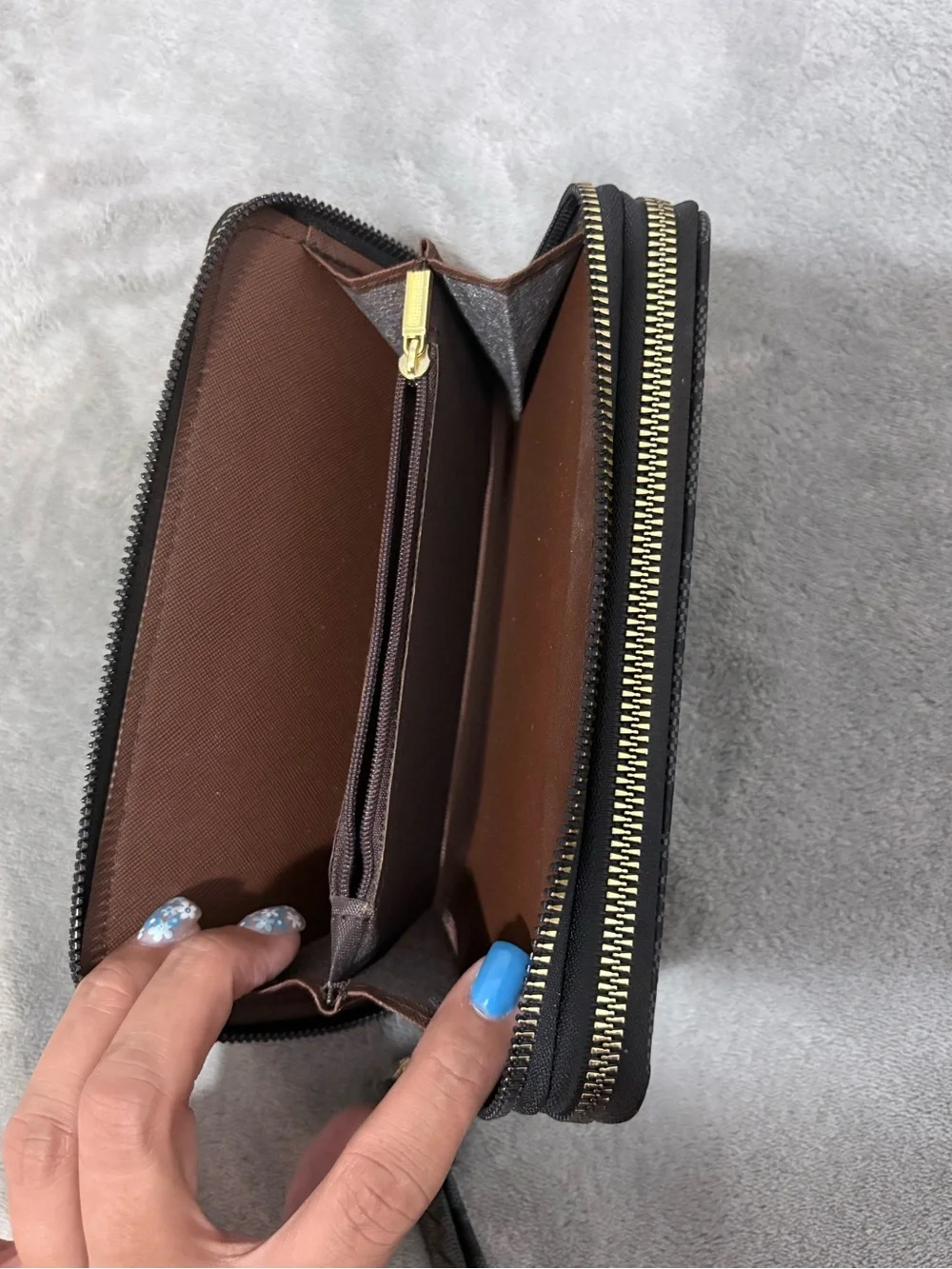 Coach “coach” wristlet
